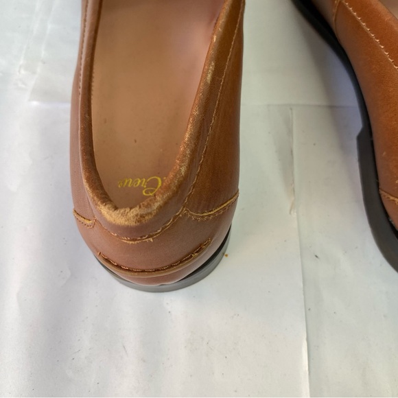 J. Crew Academy Leather Ryan Penny Loafers Tan Brown 10 Academia Preppy Classic - Picture 6 of 11